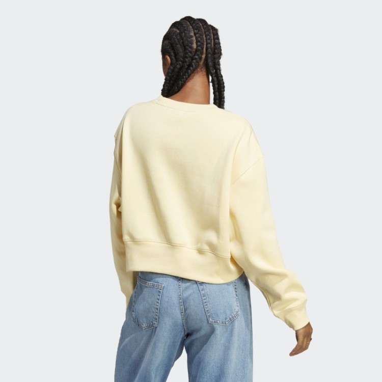 Moletom Amarelo Adicolor Essencial Da Equipe Adidas