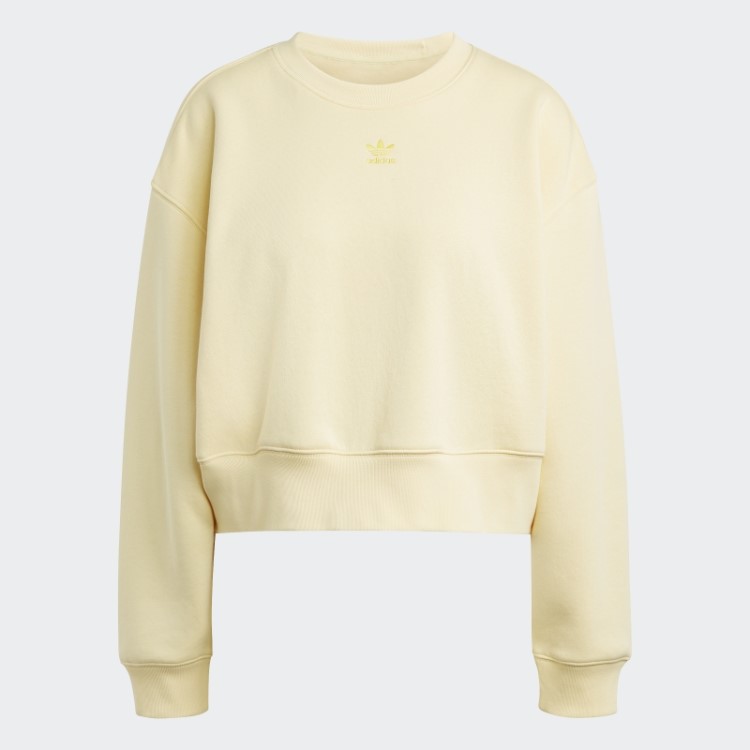 Moletom Amarelo Adicolor Essencial Da Equipe Adidas