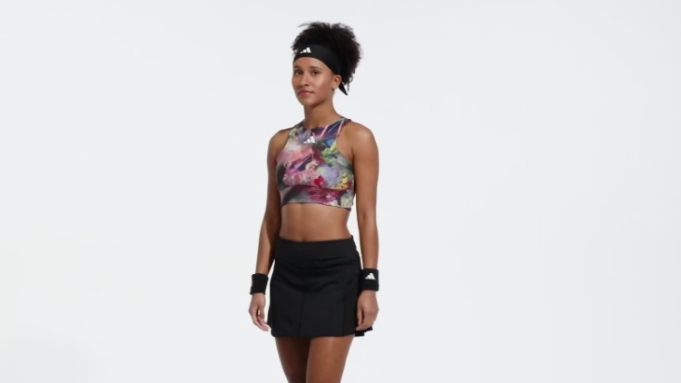 Top Cropped De Tênis Adidas Melbourne Multicolorido