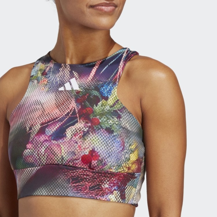 Top Cropped De Tênis Adidas Melbourne Multicolorido