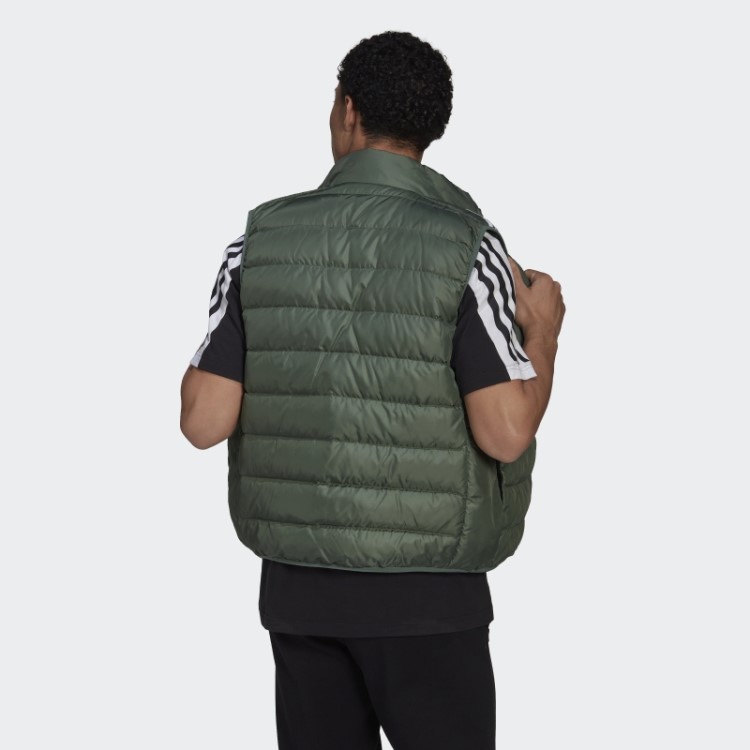 Colete Light Down Adidas Green Oxide Essentials