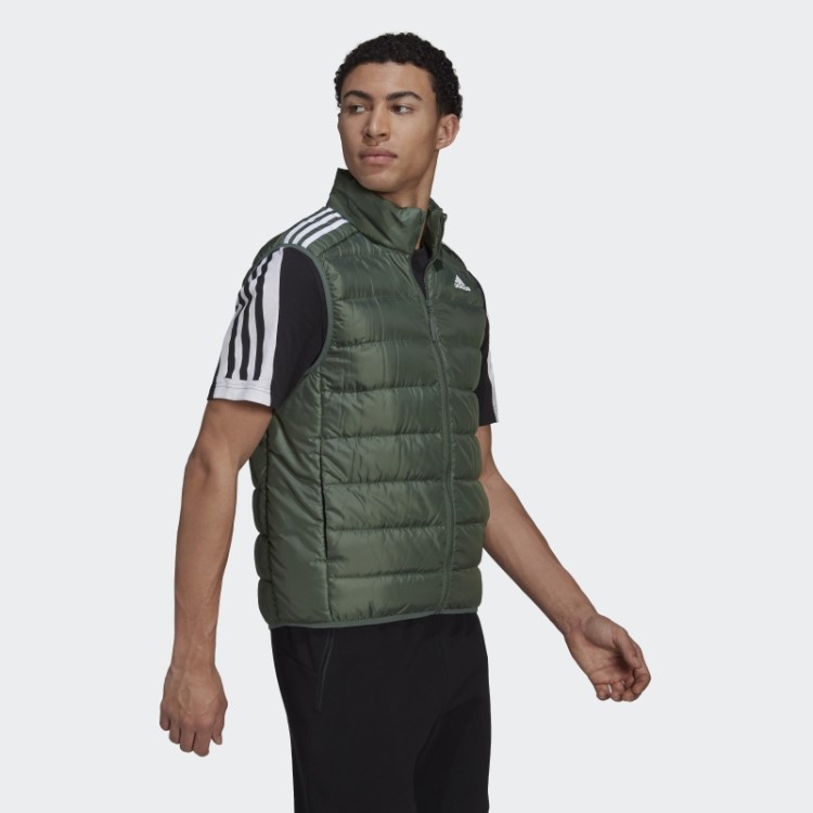 Colete Light Down Adidas Green Oxide Essentials