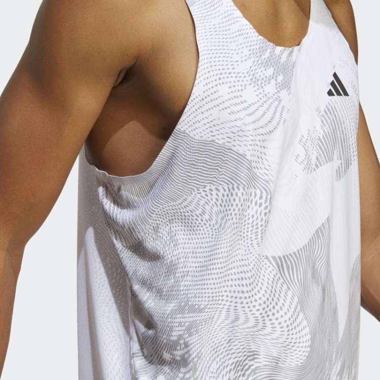 Camiseta Branca Adizero Adidas