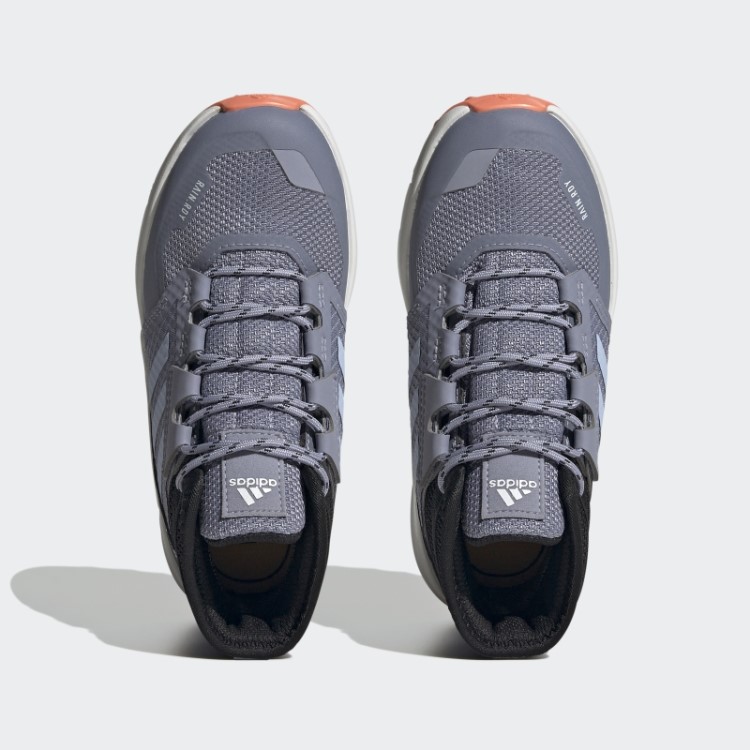 Tênis De Caminhada Terrex Trailmaker Mid Rain.rdy Prata Violeta Adidas