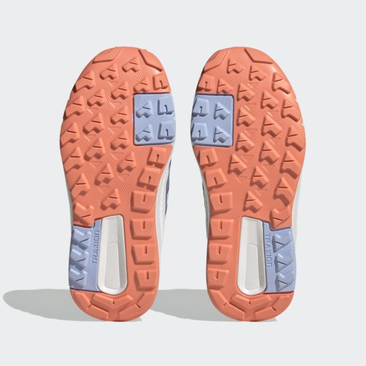 Tênis De Caminhada Terrex Trailmaker Mid Rain.rdy Prata Violeta Adidas