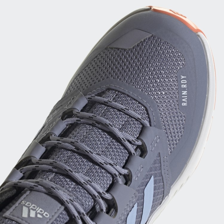 Tênis De Caminhada Terrex Trailmaker Mid Rain.rdy Prata Violeta Adidas