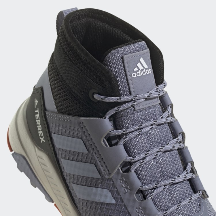 Tênis De Caminhada Terrex Trailmaker Mid Rain.rdy Prata Violeta Adidas