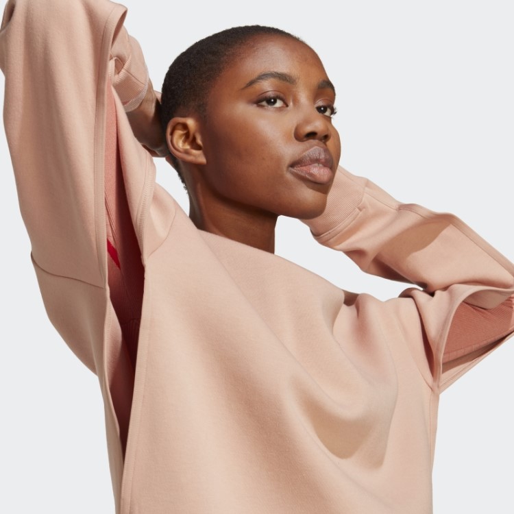 Moletom Adidas By Stella Mccartney Hot Soft Amêndoa