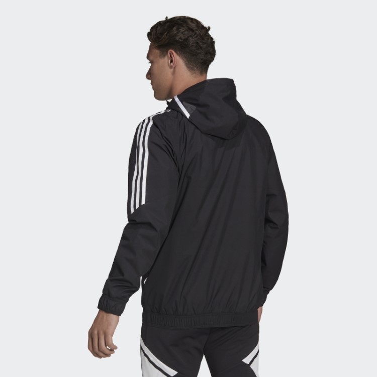 Jaqueta Preta Adidas Condivo 22 Para Todos Os Climas