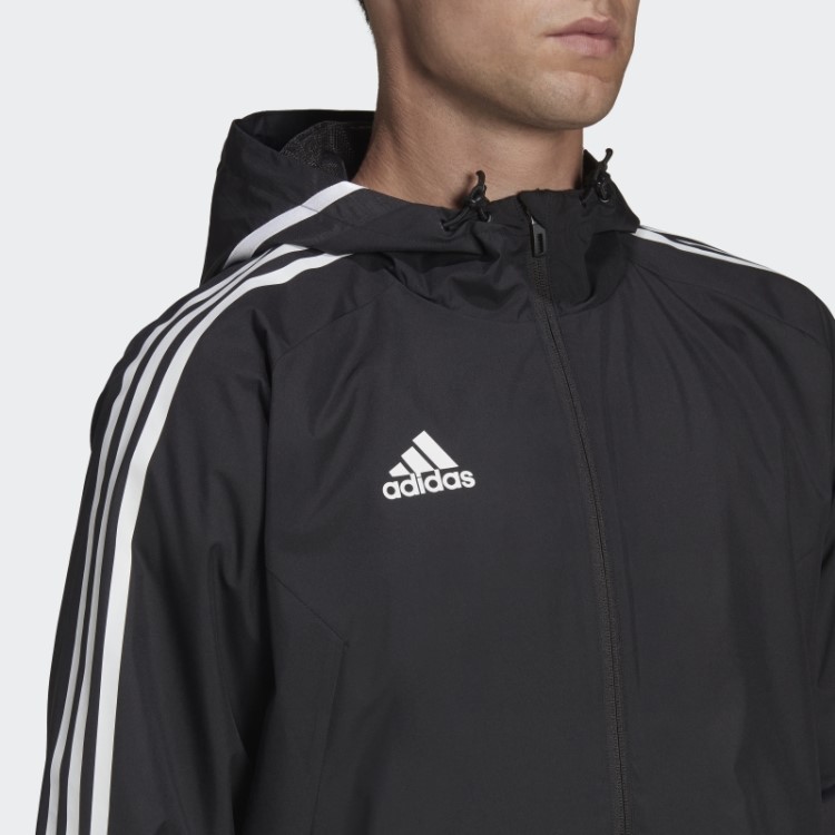 Jaqueta Preta Adidas Condivo 22 Para Todos Os Climas