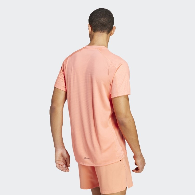 Camiseta Para Treino Com Estampa Pu Coral Adidas
