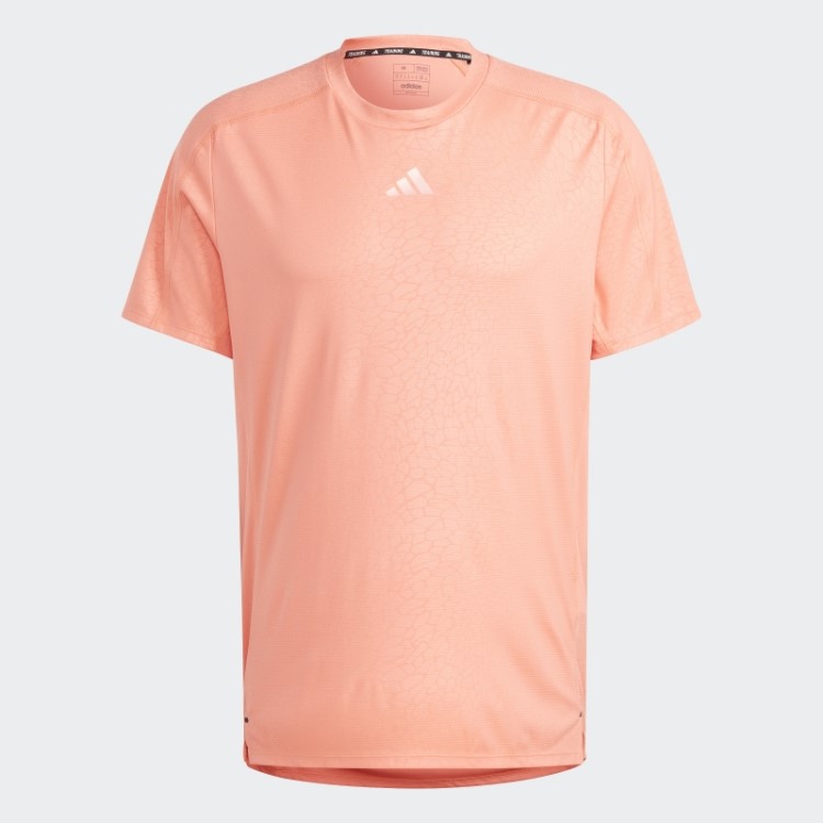 Camiseta Para Treino Com Estampa Pu Coral Adidas