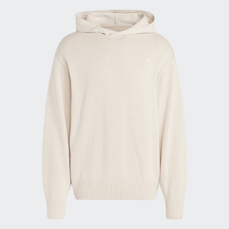 Adidas Moletom Com Capuz Branco Premium Essentials