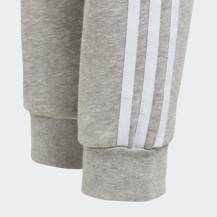Calça 3 Listras Adidas Cinza Médio