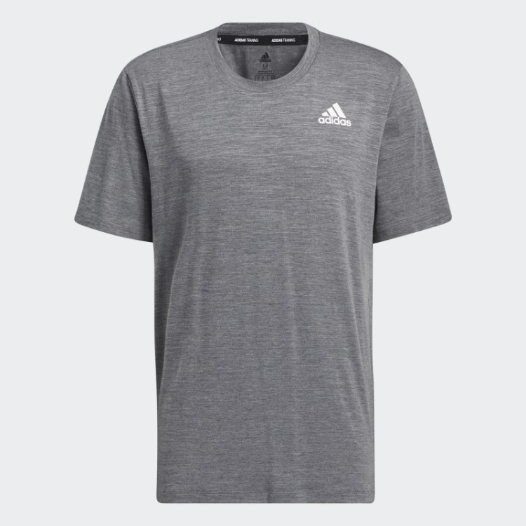 Camiseta City High Adidas Cinza Médio