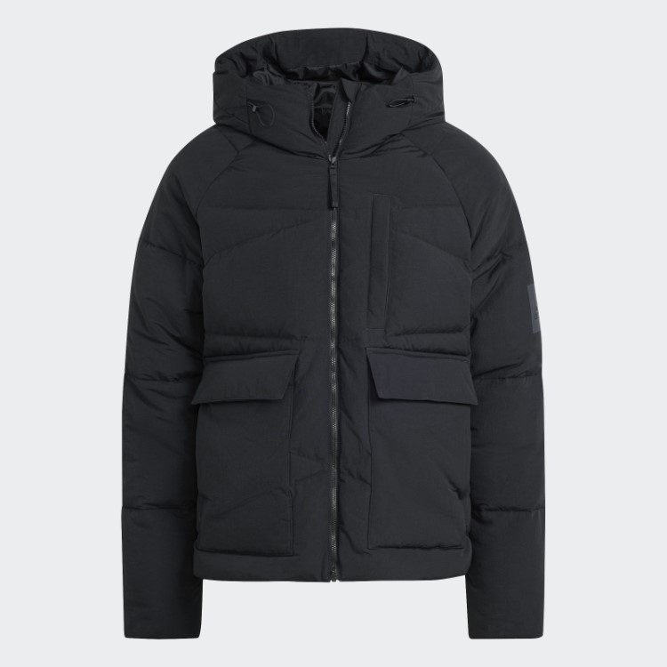 Jaqueta Big Baffle Down Adidas Preta