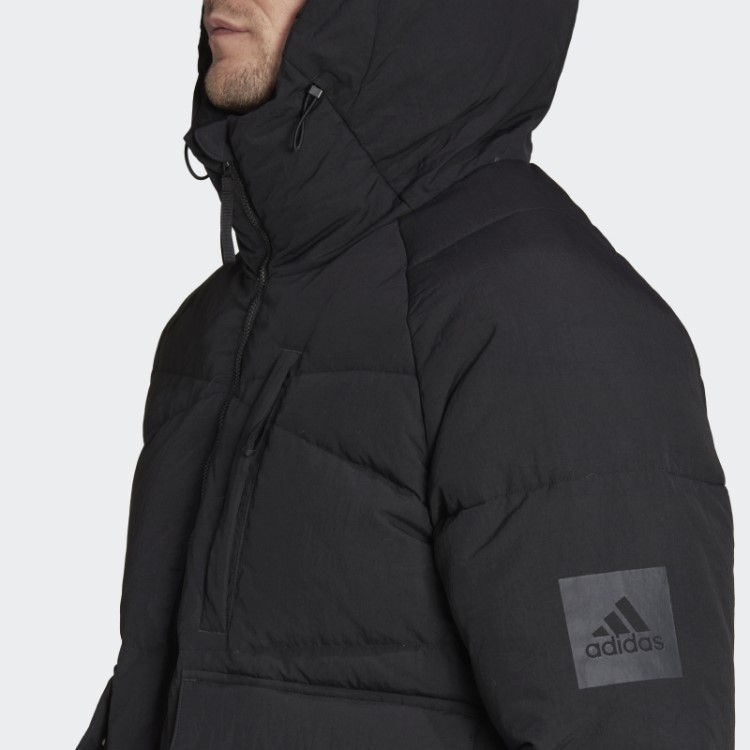 Jaqueta Big Baffle Down Adidas Preta