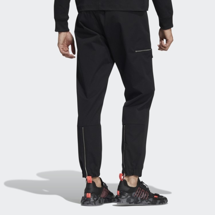 Calça Preta Adidas Com Zíper