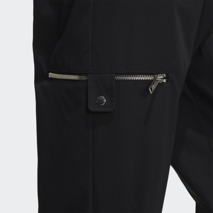 Calça Preta Adidas Com Zíper