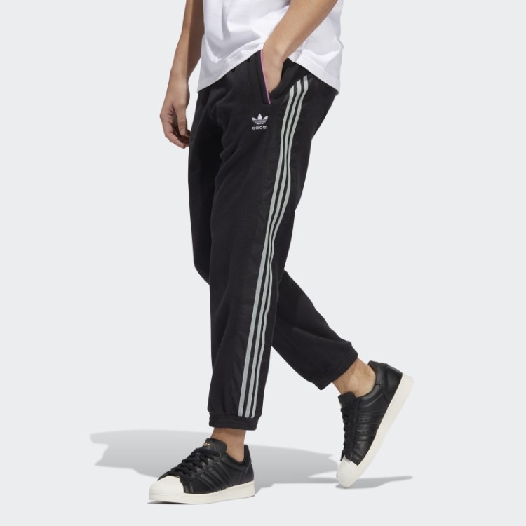 Jogger De Lã Polar Preto Adidas