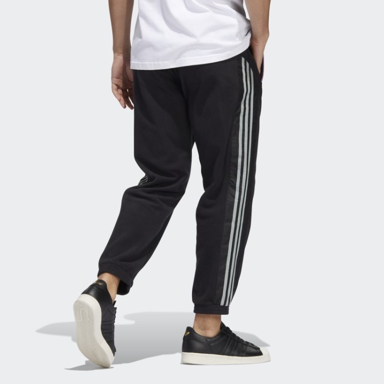 Jogger De Lã Polar Preto Adidas