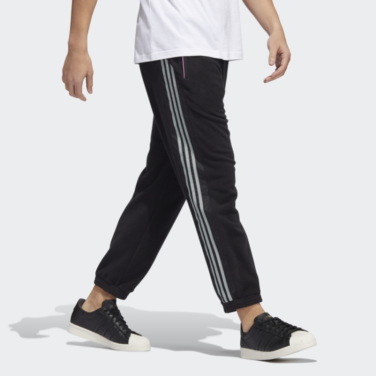 Jogger De Lã Polar Preto Adidas
