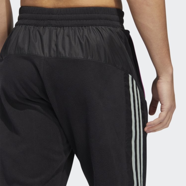 Jogger De Lã Polar Preto Adidas