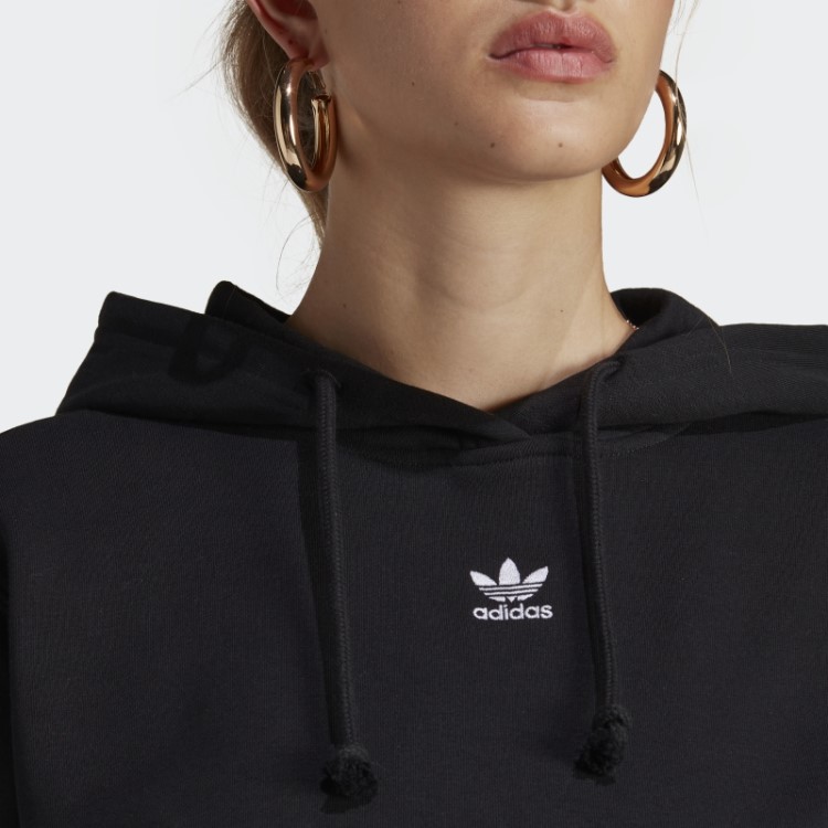 Moletom De Lã Preto Adicolor Essentials Adidas