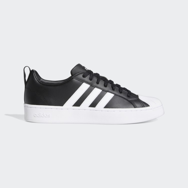 Tênis Baixo Preto Adidas Streetcheck Cloudfoam