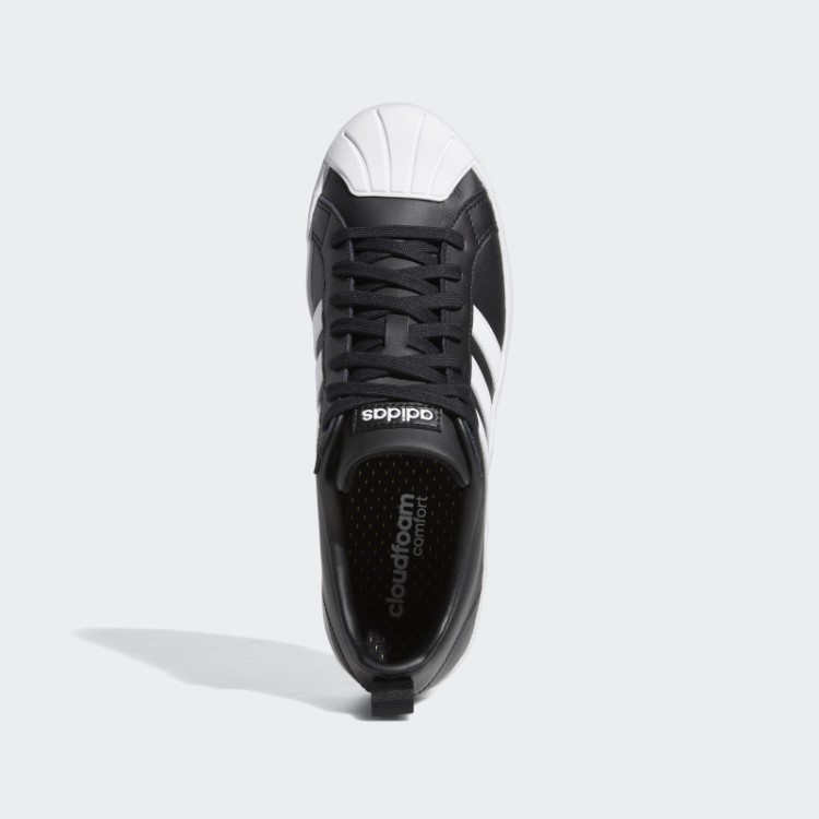 Tênis Baixo Preto Adidas Streetcheck Cloudfoam
