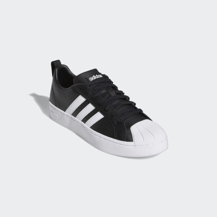 Streetcheck Cloudfoam Sapato Baixo Preto Adidas