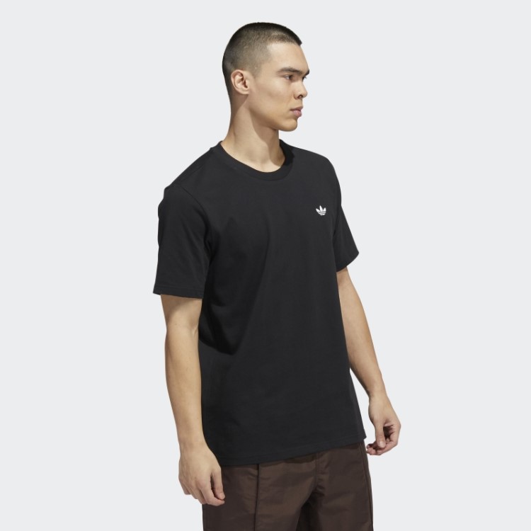 Camiseta Preta Skateboarding 4.0 Logo (gênero Neutro) Adidas