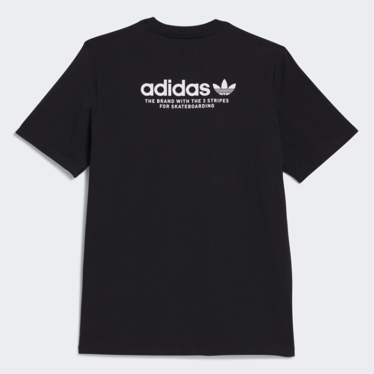 Camiseta Preta Skateboarding 4.0 Logo (gênero Neutro) Adidas