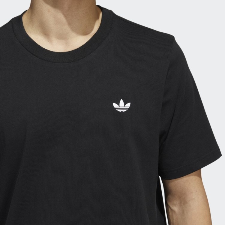 Camiseta Preta Skateboarding 4.0 Logo (gênero Neutro) Adidas