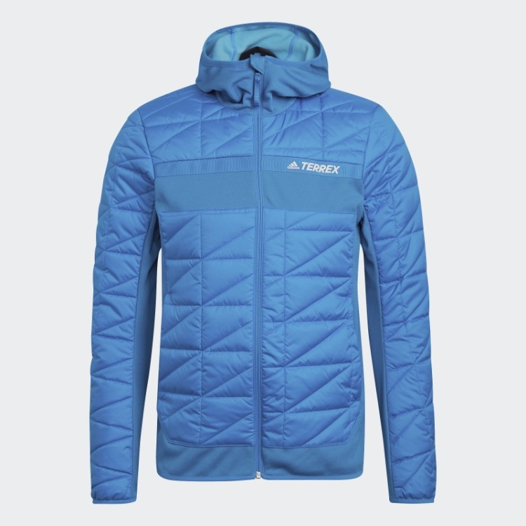 Jaqueta Terrex Com Isolamento Multi-híbrido Azul Choque Adidas