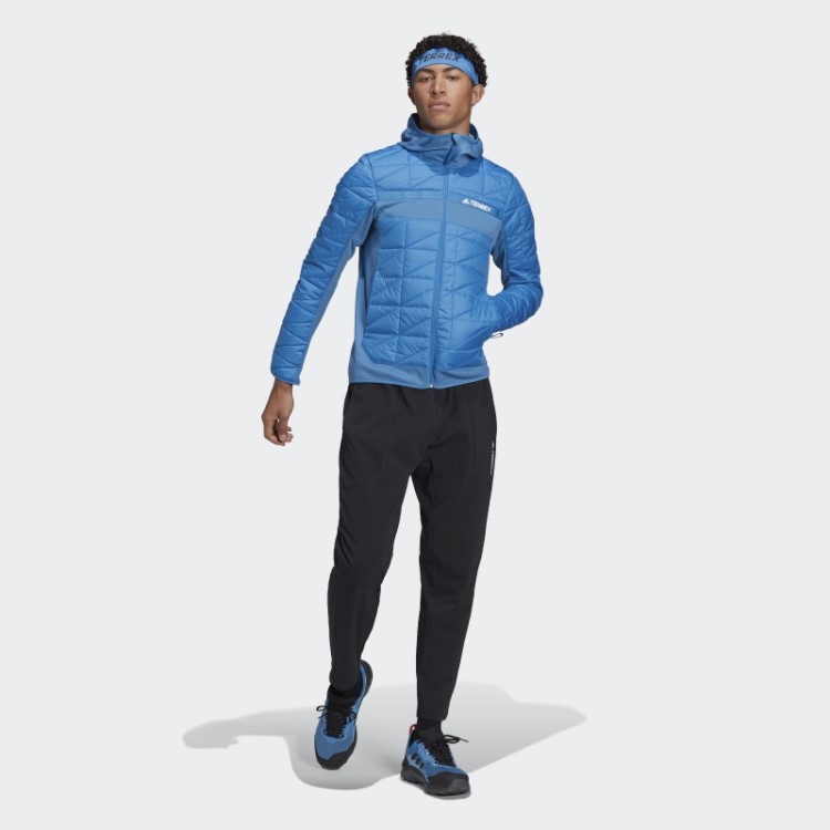 Jaqueta Terrex Com Isolamento Multi-híbrido Azul Choque Adidas