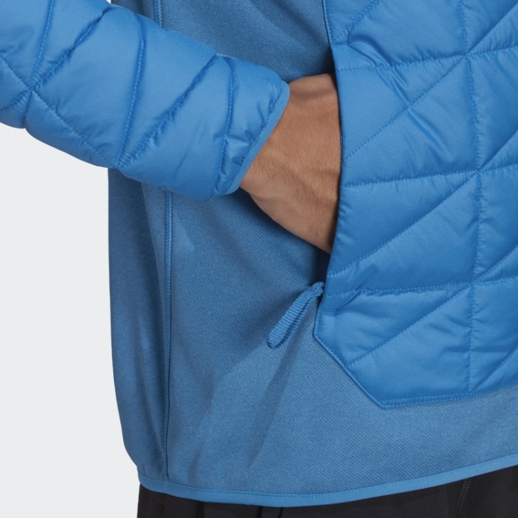 Jaqueta Terrex Com Isolamento Multi-híbrido Azul Choque Adidas