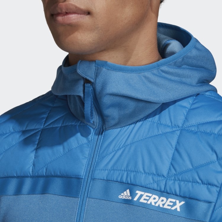 Jaqueta Terrex Com Isolamento Multi-híbrido Azul Choque Adidas