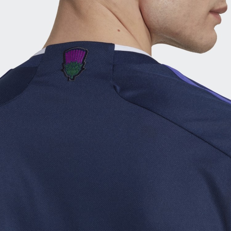 Camisa Azul Marinho Escocês 22 Casa Adidas
