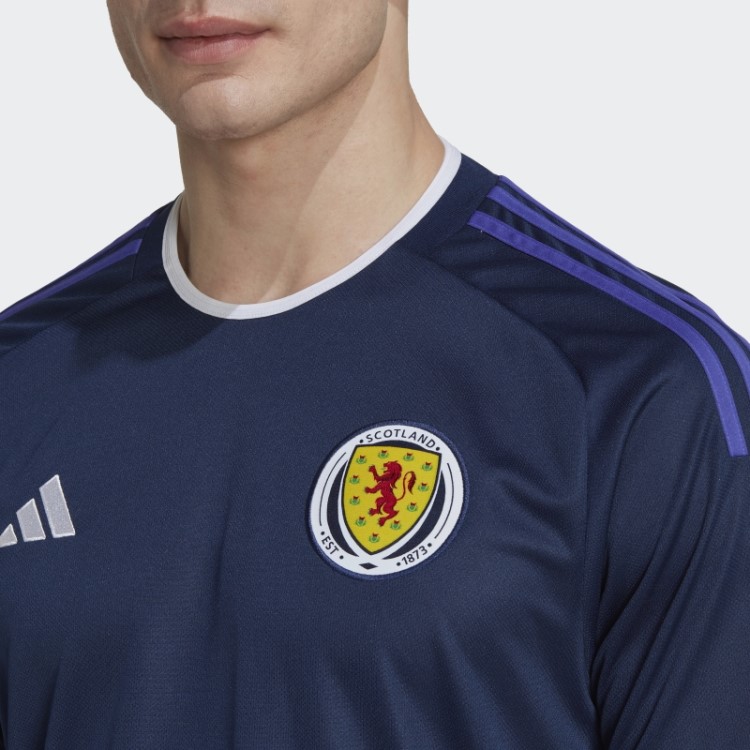 Camisa Azul Marinho Escocês 22 Casa Adidas