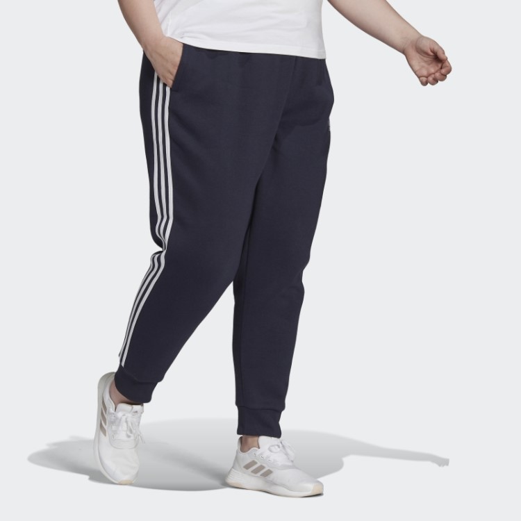 Calça De Lã Adidas Ink Essentials Com As Três Listras (tamanho Grande)