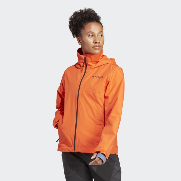 Adidas Terrex Multi Rain.rdy Jaqueta De Chuva De 2 Camadas Laranja