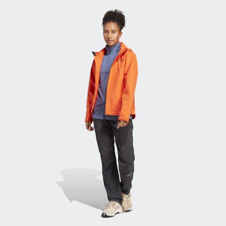 Adidas Terrex Multi Rain.rdy Jaqueta De Chuva De 2 Camadas Laranja