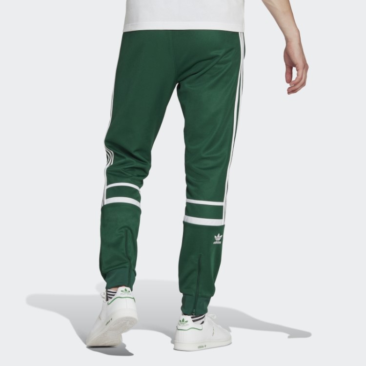 Calça Adidas Verde Escuro Adicolor Classics Cutline