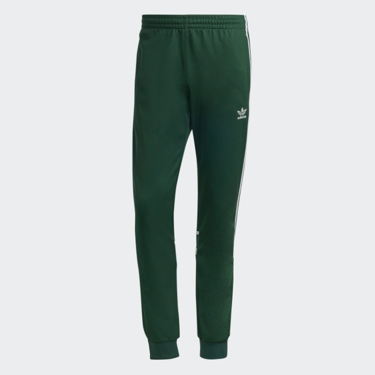 Calça Adidas Verde Escuro Adicolor Classics Cutline