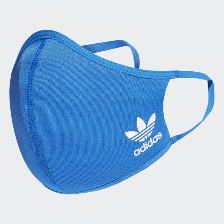 Capas Faciais Adidas Blue Bird 3 Unidades M/l