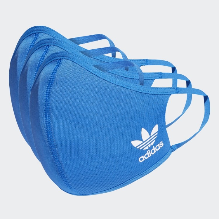 Capas Faciais Adidas Blue Bird 3 Unidades M/l