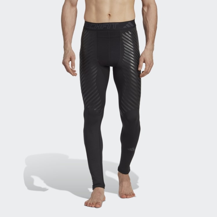 Meia-calça Longa Adidas Techfit Control Preta