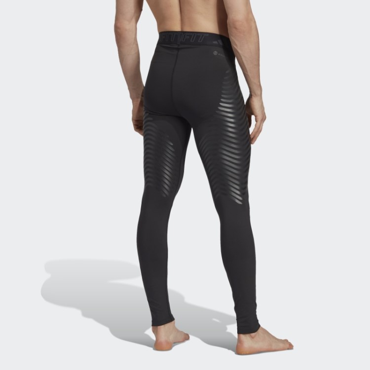Meia-calça Longa Adidas Techfit Control Preta