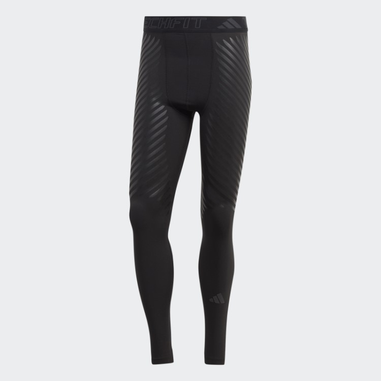 Meia-calça Longa Adidas Techfit Control Preta